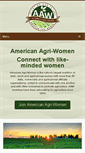 Mobile Screenshot of americanagriwomen.org